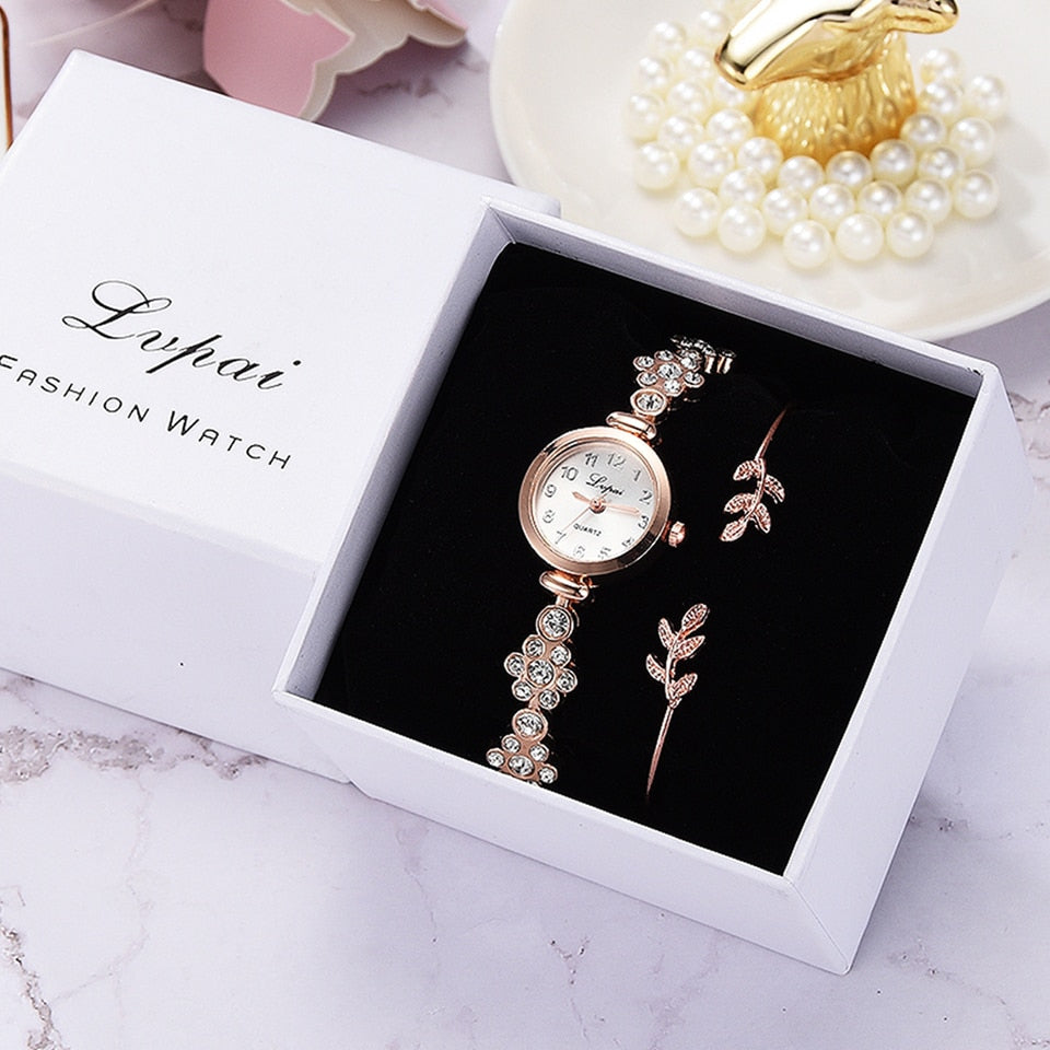 Luxury Women Bracelet Wristwatch Ladies