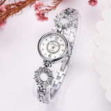 Women Bracelet Watch Rose Gold Diamond Fashion Luxury Ladies