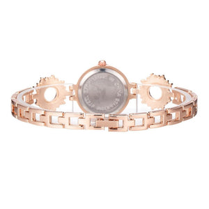 Women Bracelet Watch Rose Gold Diamond Fashion Luxury Ladies