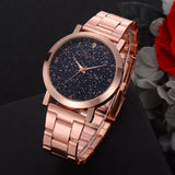 Women Dress Watches Rose Gold Luxury Watches