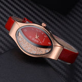 Fashion Luxury Watch Leather Strap