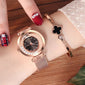 Luxury Bracelet Watches Rose Gold Ladies