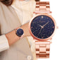 Women Dress Watches Rose Gold Luxury Watches