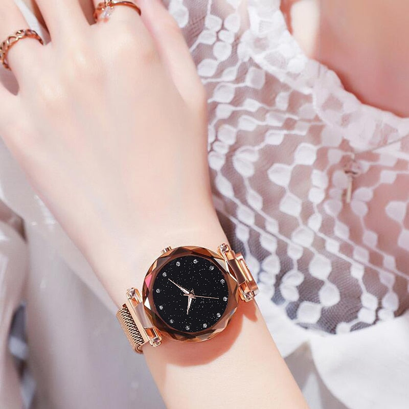 Luxury Women Watches Mesh Ladies