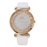 Luxury Crystal Rhinestone Stainless Quartz WristWatches Ladies