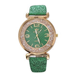 Luxury Crystal Rhinestone Stainless Quartz WristWatches Ladies