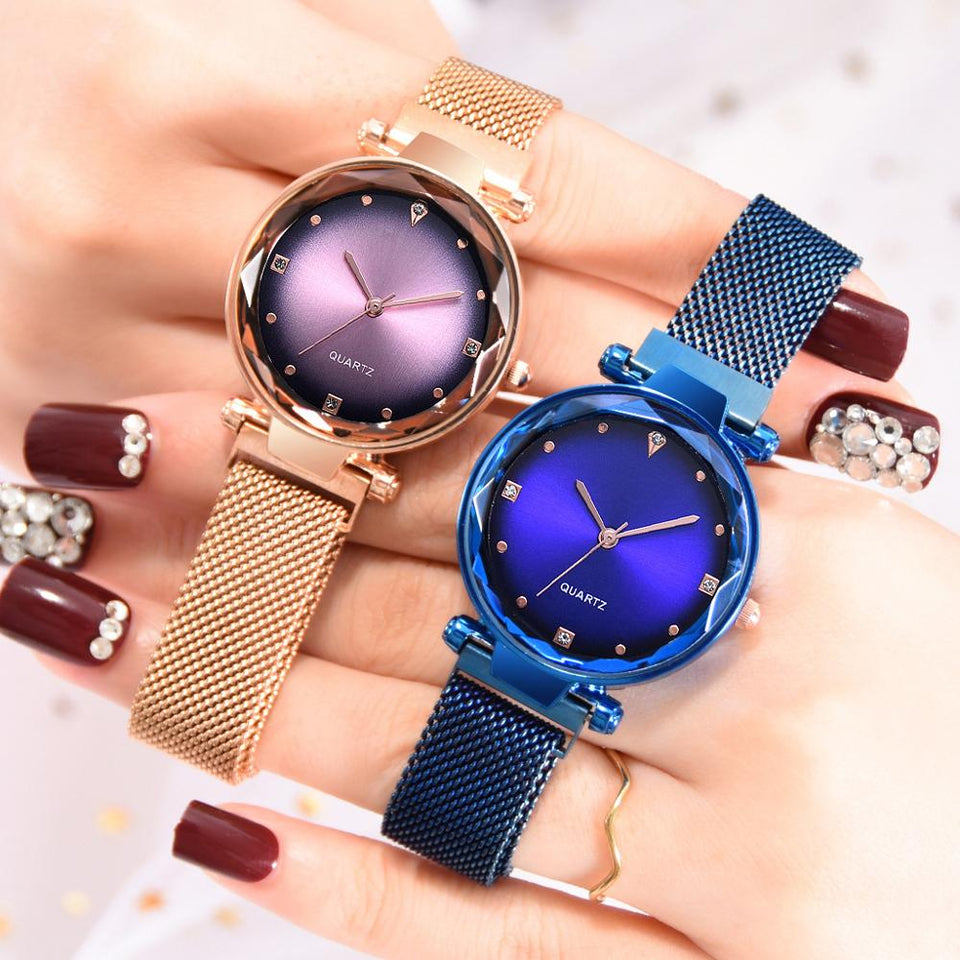 Luxury Rose Gold Women Watches